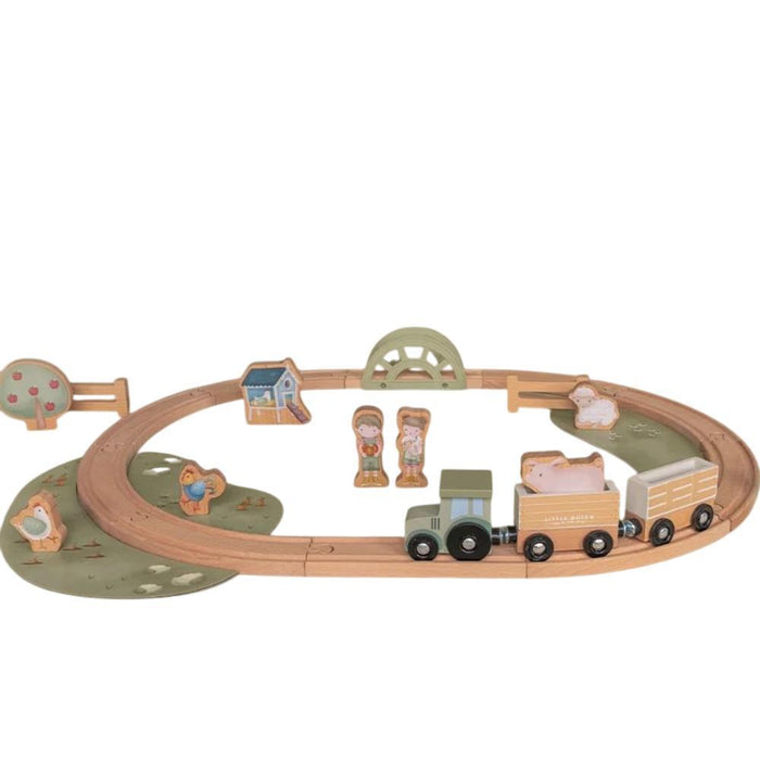 Pista de Comboio e Acessórios Little Dutch Little Farm