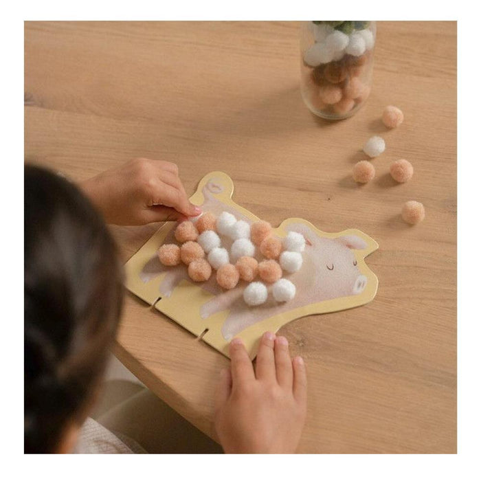 Criar Cartões com Pompons Little Dutch Litte Farm