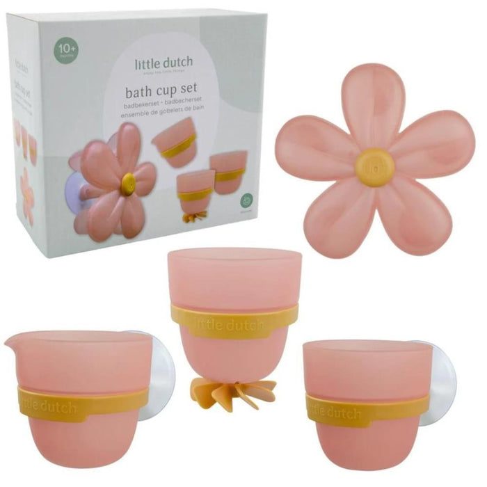 Copos e Spinner Banho Little Dutch Pink