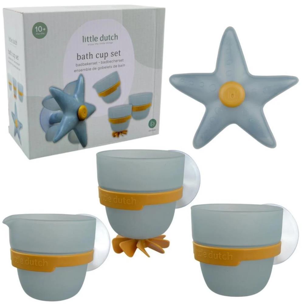 Copos e Spinner Banho Little Dutch Blue