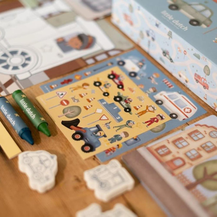 Conjunto Criativo com Caixa XL Little Dutch Jim & Friends