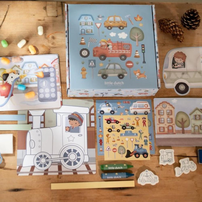 Conjunto Criativo com Caixa XL Little Dutch Jim & Friends