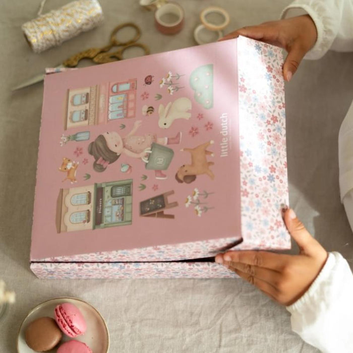 Conjunto Criativo com Caixa XL Little Dutch Rosa & Friends