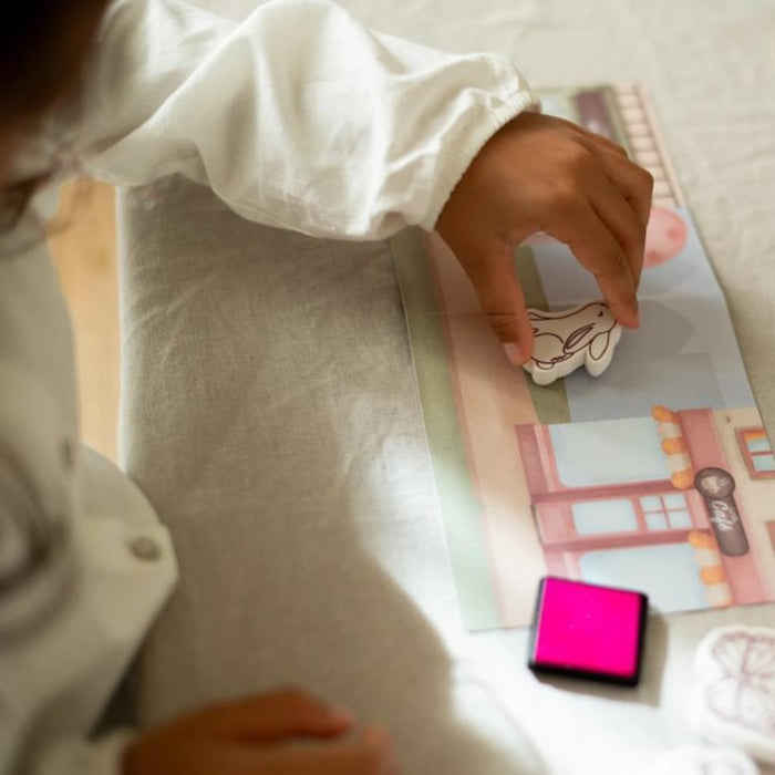 Conjunto Criativo com Caixa XL Little Dutch Rosa & Friends