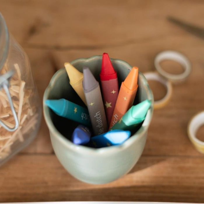 8 Lápis de Cera Little Dutch Jim & Friends