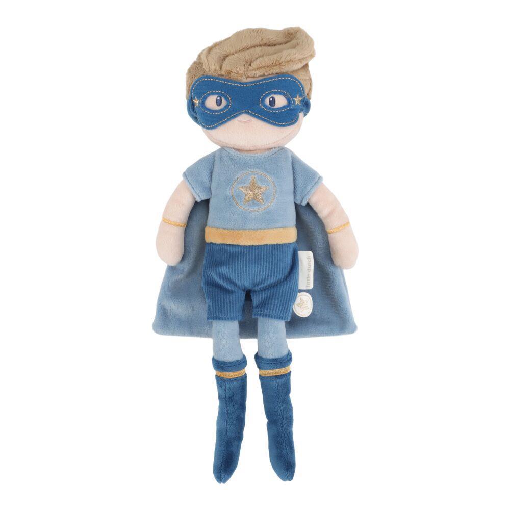 Boneca de Peluche Little Dutch Super-Herói Jim 35cm