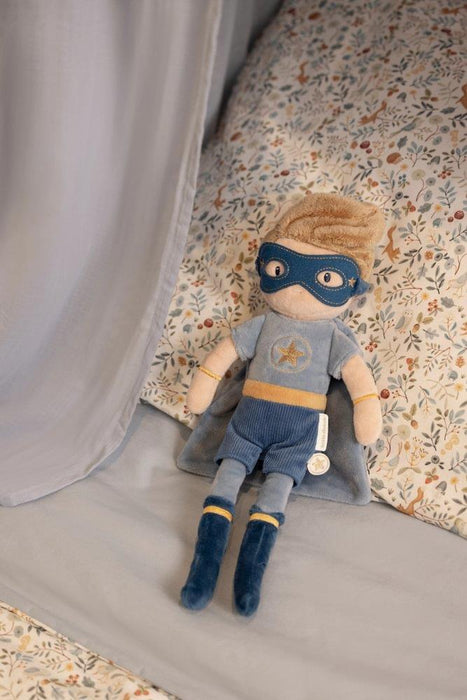 Boneca de Peluche Little Dutch Super-Herói Jim 35cm