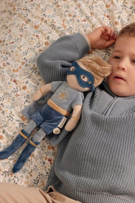 Boneca de Peluche Little Dutch Super-Herói Jim 35cm