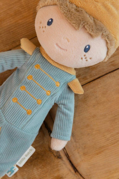 Boneca de Peluche Little Dutch Príncipe Jim 35cm