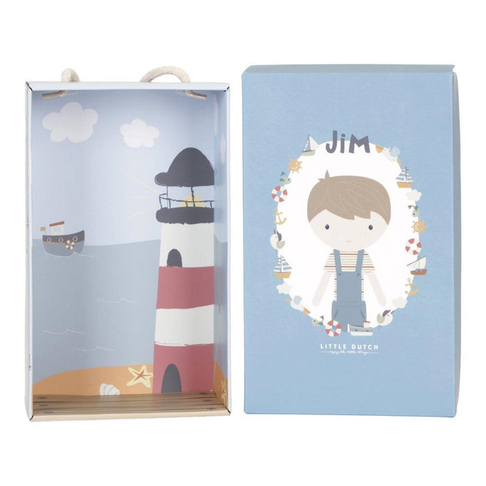 Boneco Peluche Little Dutch Jim Vintage Stripes 35cm