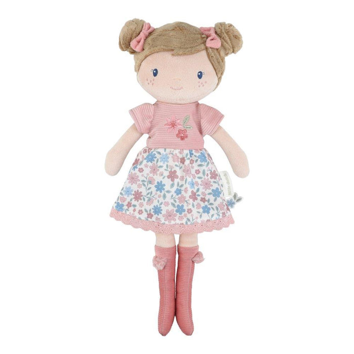 Boneca de Peluche Little Dutch Rosa Flores 35cm