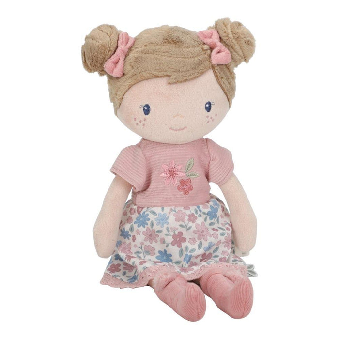 Boneca de Peluche Little Dutch Rosa Flores 35cm