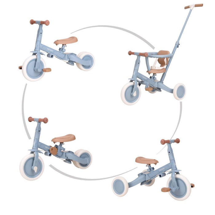 Triciclo Evolutivo 4 em 1 Little Dutch Safari Friends