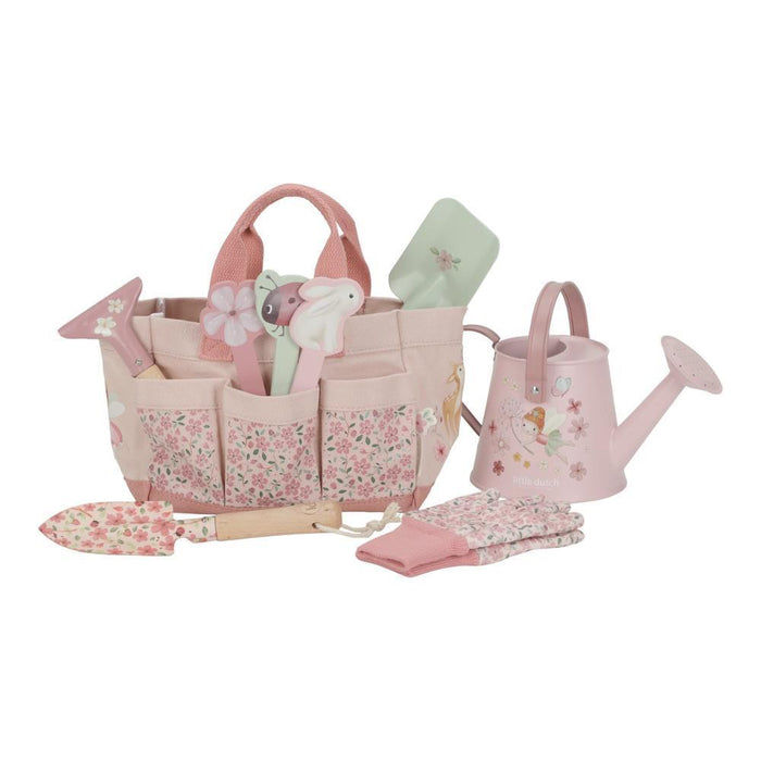 Conjunto de Jardinagem com Mala e 10 Acessórios Little Dutch Fairy Garden