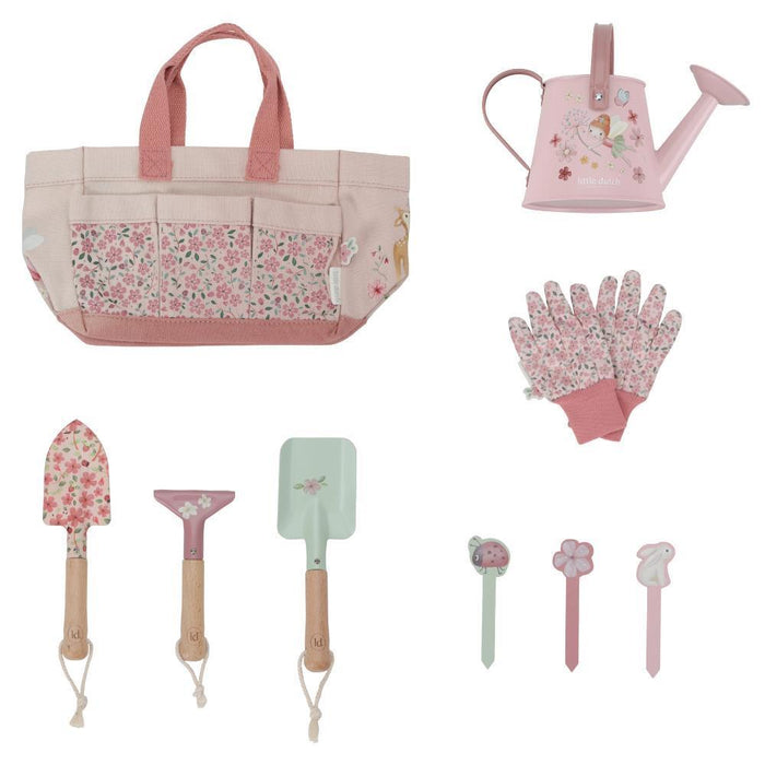 Conjunto de Jardinagem com Mala e 10 Acessórios Little Dutch Fairy Garden