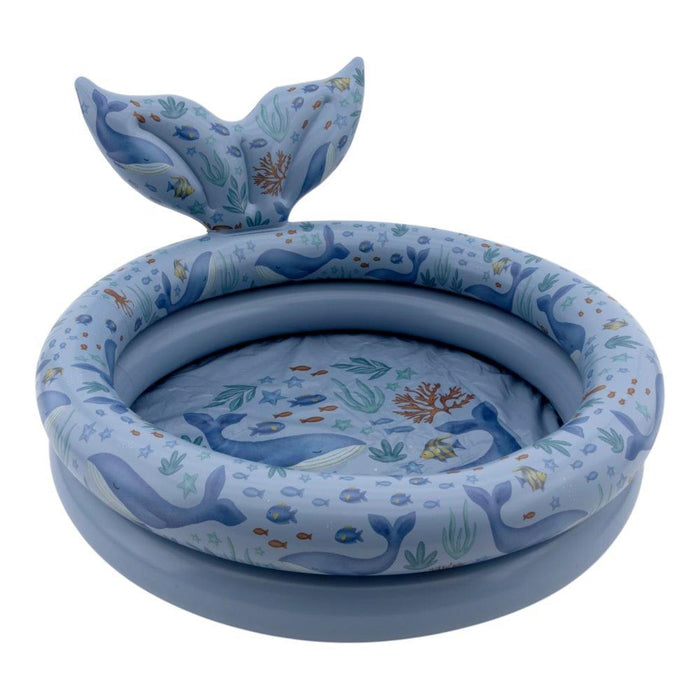 Piscina Insuflável com Cauda Little Dutch Ocean World 80cm