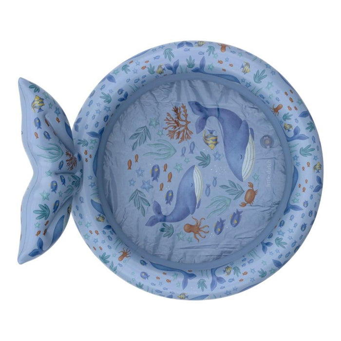 Piscina Insuflável com Cauda Little Dutch Ocean World 80cm
