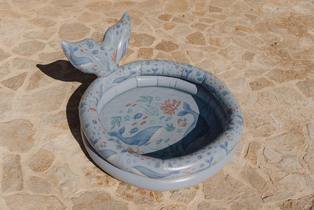 Piscina Insuflável com Cauda Little Dutch Ocean World 80cm