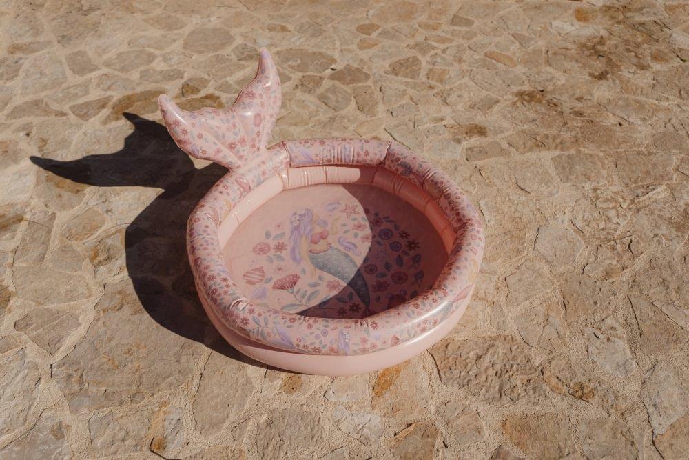 Piscina Insuflável com Cauda Little Dutch Dreamy Mermaid 80cm