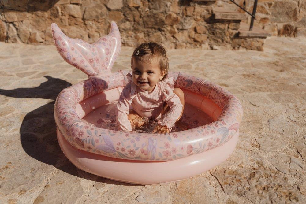 Piscina Insuflável com Cauda Little Dutch Dreamy Mermaid 80cm