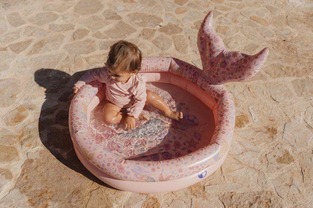 Piscina Insuflável com Cauda Little Dutch Dreamy Mermaid 80cm