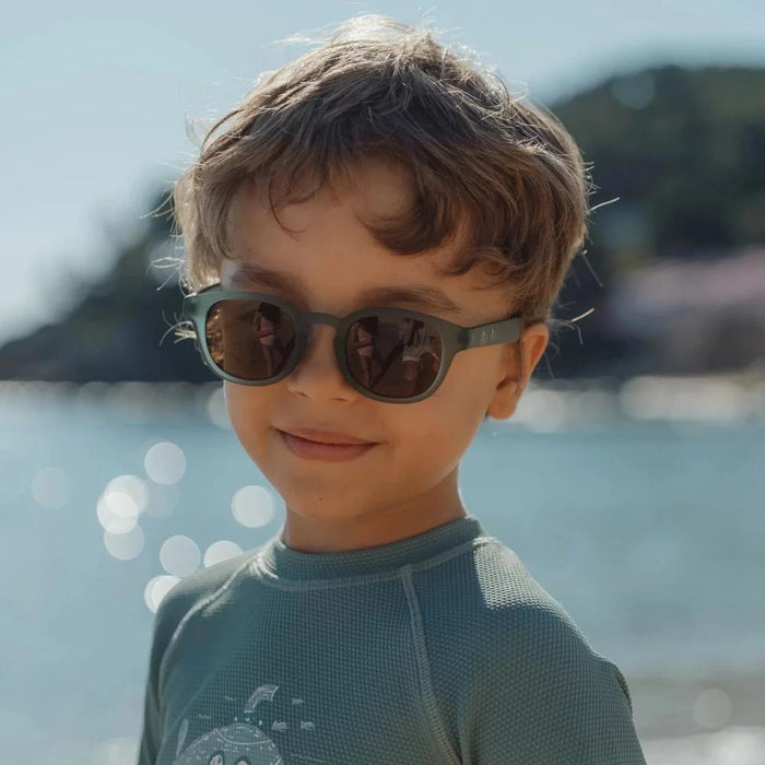 Óculos de Sol Little Dutch Ocean Green 2-4 Anos