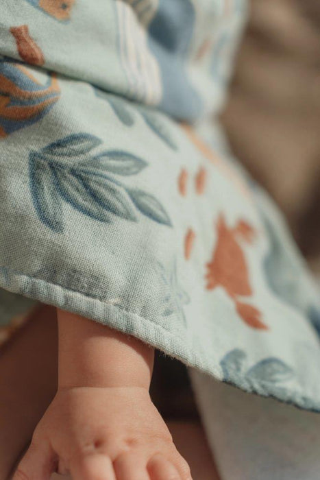 Toalha Poncho Little Dutch Ocean World Multicolour