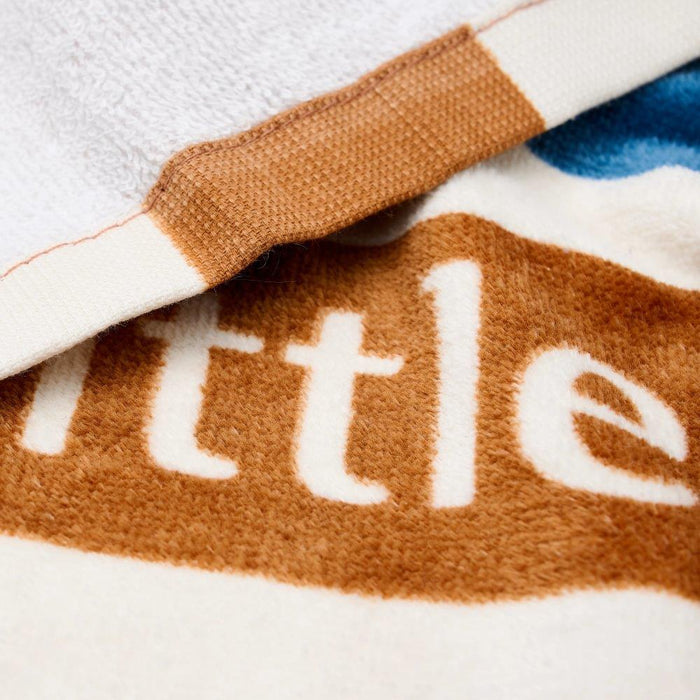 Toalha de Praia Little Dutch Ocean World Brown Stripe