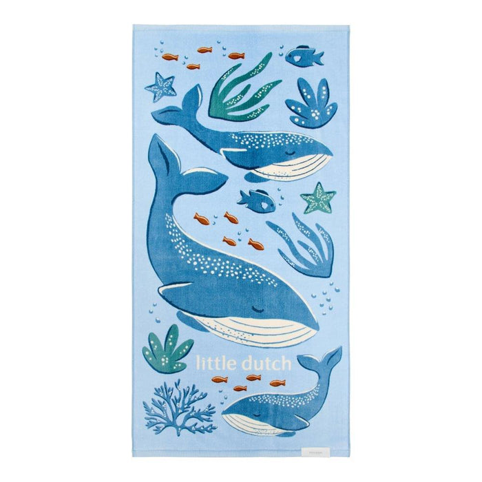 Toalha de Praia Little Dutch Ocean World Blue