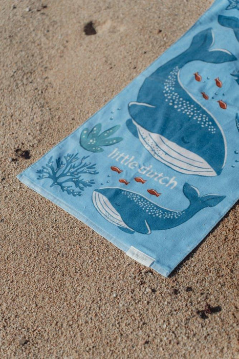 Toalha de Praia Little Dutch Ocean World Blue