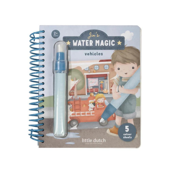 Livro Little Dutch Water Magic Jim Veículos