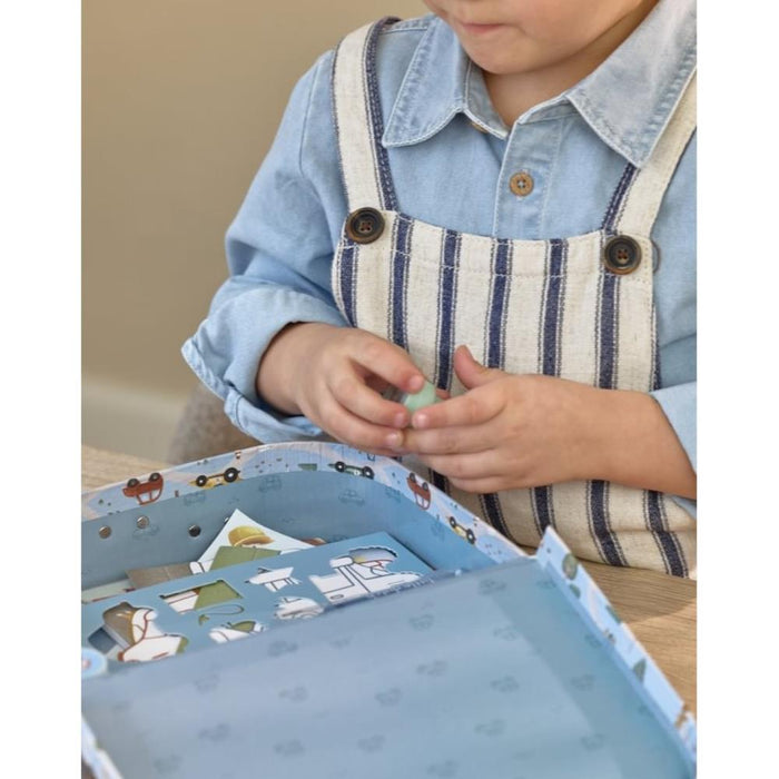 Mala com Conjunto Criativo Little Dutch Jim Veículos