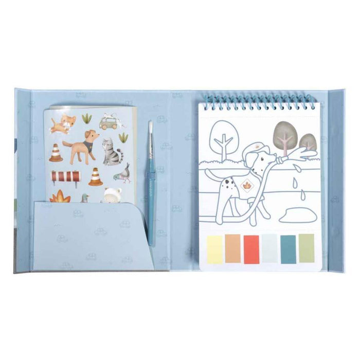 Conjunto de Pintura com Aguarelas Veículos Jim