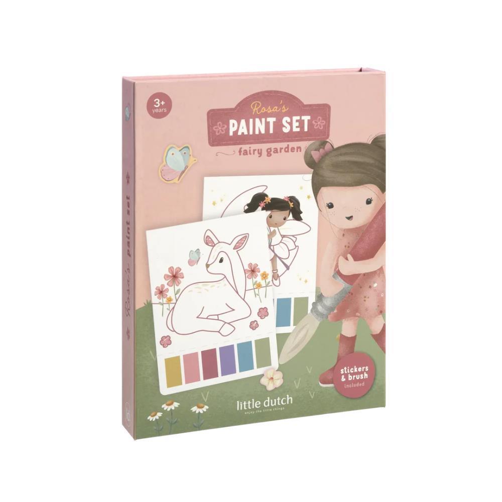 Fairy Garden Pink Watercolour Painting Set