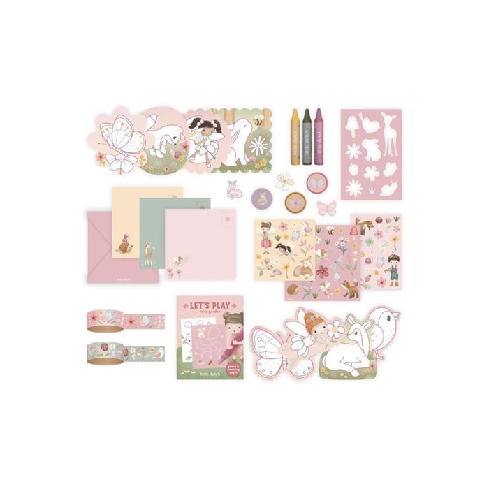 Mala com Conjunto Criativo Little Dutch Fairy Garden