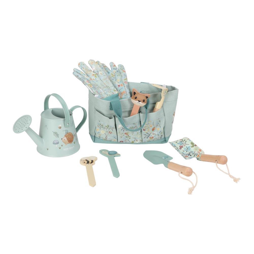 Conjunto de Jardinagem com Mala e 10 Acessórios Little Dutch Forest Friends