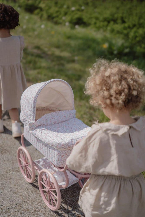 Carrinho para Bonecas Little Dutch Flores