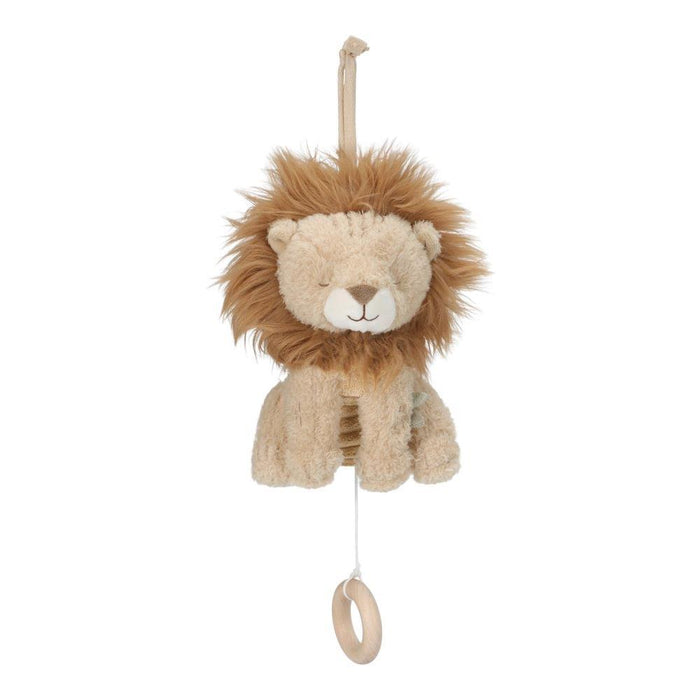 Peluche Musical Little Dutch Leão Safari Friends
