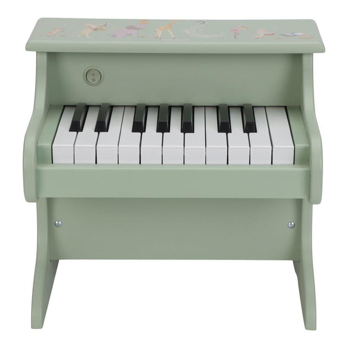 Piano em Madeira Little Dutch Safari Friends Verde