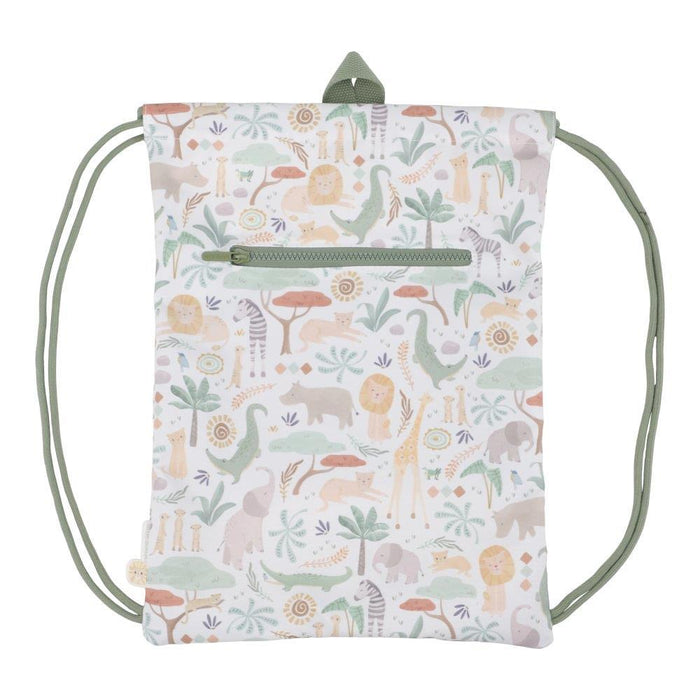 Saco/Mochila Little Dutch Safari Friends