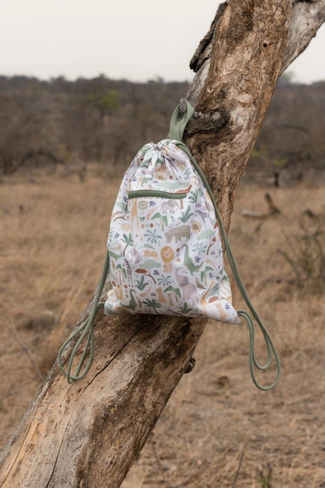 Saco/Mochila Little Dutch Safari Friends
