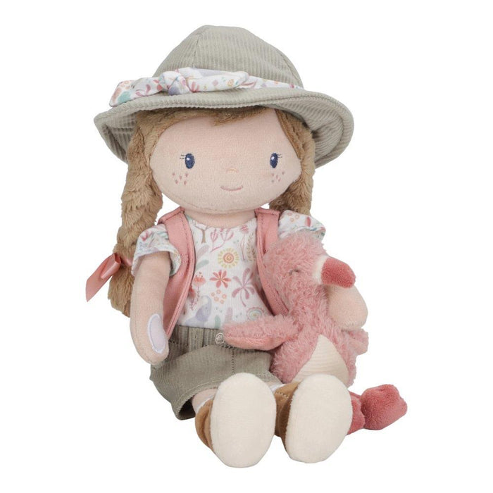 Boneca de Peluche Little Dutch Rosa Safari Friends 35cm