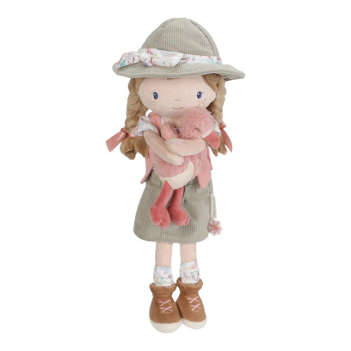 Boneca de Peluche Little Dutch Rosa Safari Friends 35cm