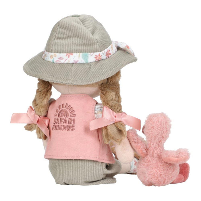 Boneca de Peluche Little Dutch Rosa Safari Friends 35cm