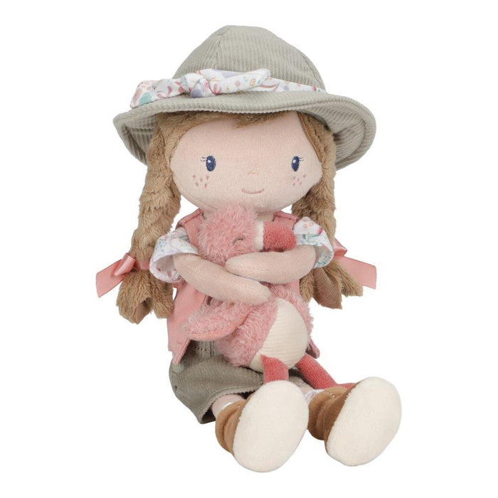 Boneca de Peluche Little Dutch Rosa Safari Friends 35cm