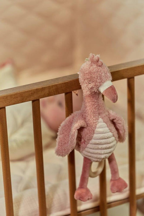 Peluche Musical Little Dutch Flamingo Safari Friends