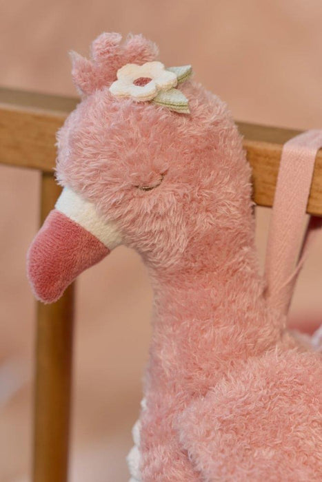Peluche Musical Little Dutch Flamingo Safari Friends