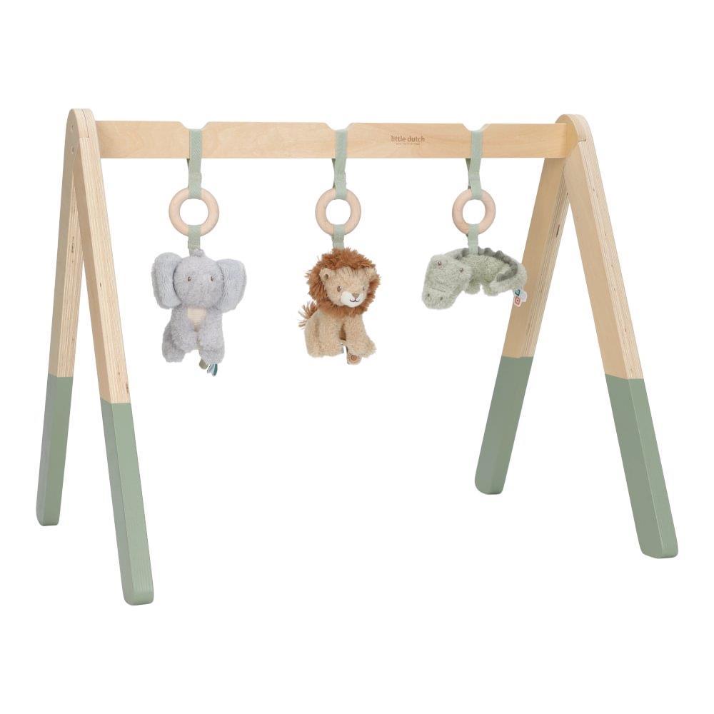 Little Dutch Safari Friends Wooden Activity Gym