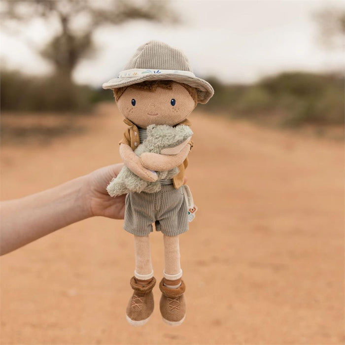 Boneco de Peluche Jim Little Dutch Safari Friends 35cm
