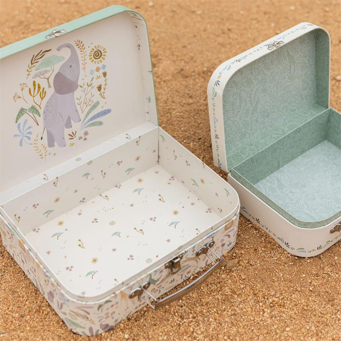 Conjunto de 2 Malas Little Dutch Safari Friends Verde
